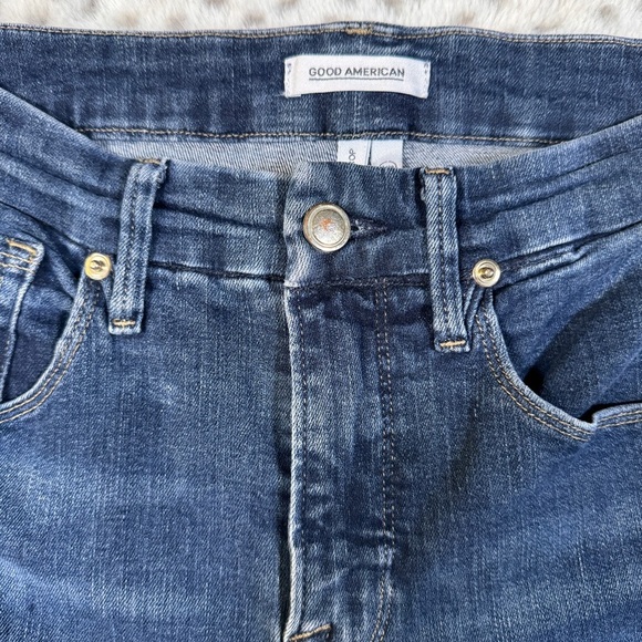 Good American Good Waist Crop Women's Jeans - Size 6 / 28 - Picture 6 of 15